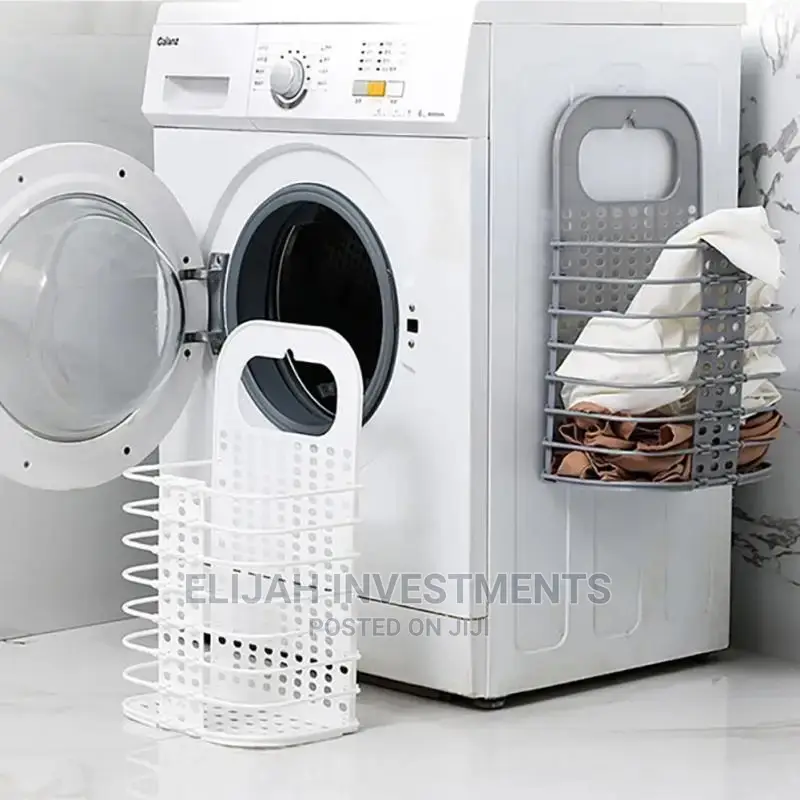Portable Foldable Laundry Hanging Basket