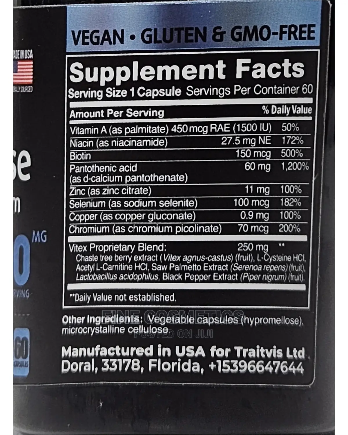 Raw Science Skin Cleanse Capsules for Pimple/Acne Prone Skin