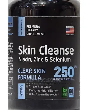 Raw Science Skin Cleanse Capsules for Pimple/Acne Prone Skin