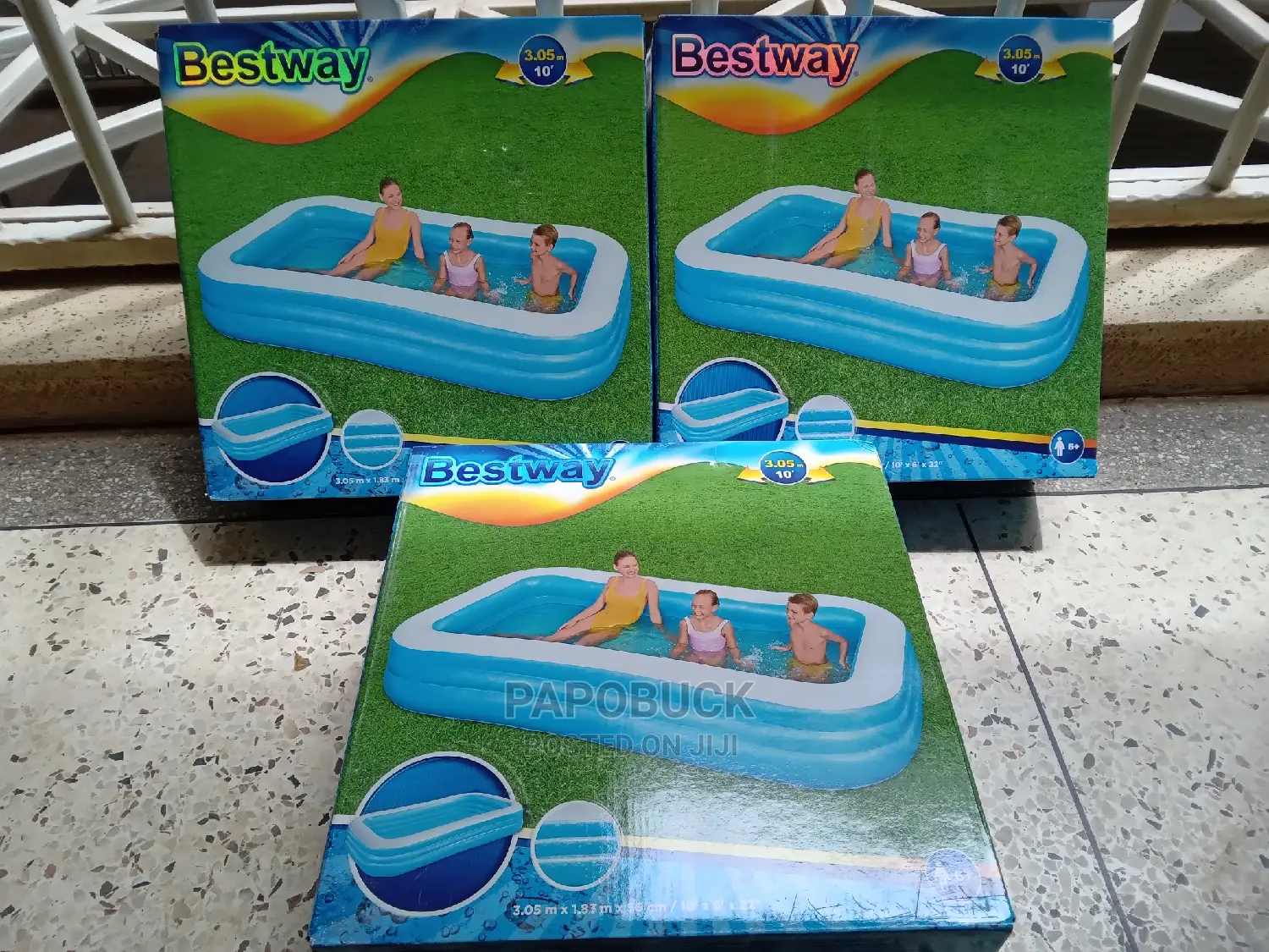 Bestway Inflatable Swimming Pool With Pump