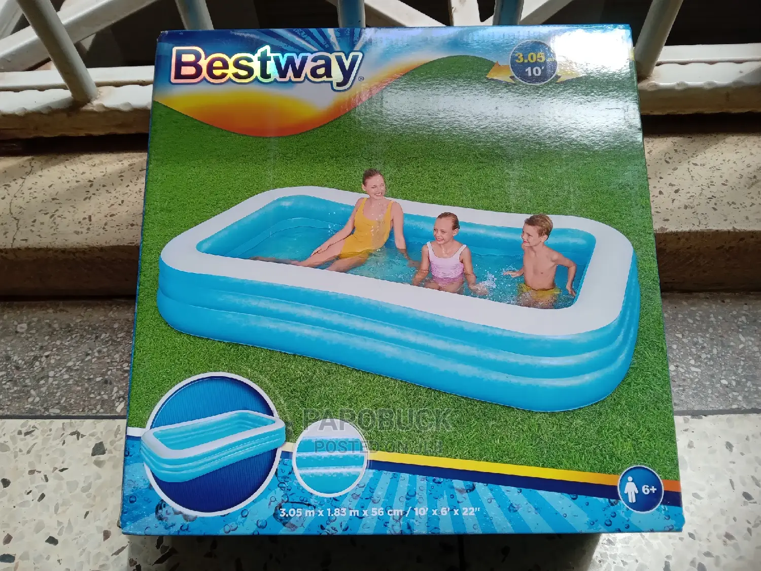 Bestway Inflatable Swimming Pool With Pump