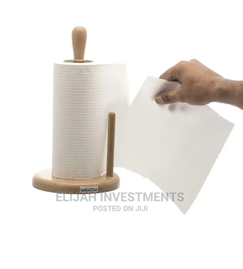 Wooden Toilet Paper Holder