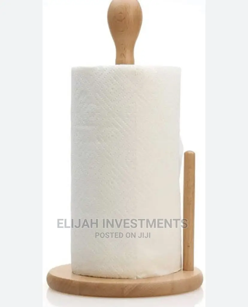 Wooden Toilet Paper Holder