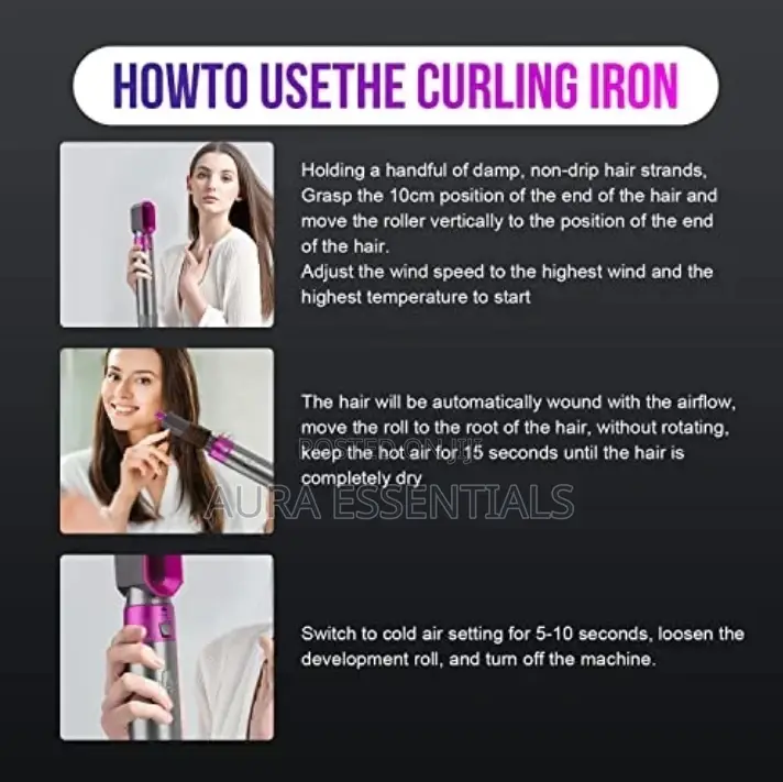 5 in 1 Hair Curling Tools