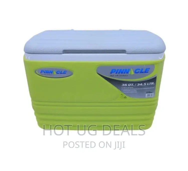 34.5L Pinnacle Insulated Cooler Box Chest Freezer - Lemon