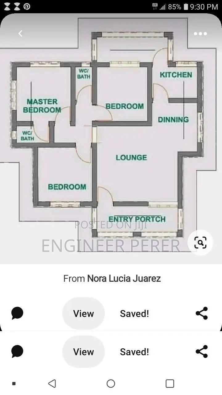 Architectural Plans 3 Bedrooms