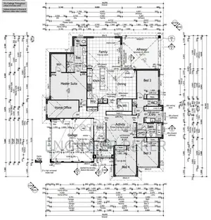 Architectural Plans 3 Bedrooms