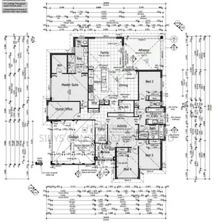 Architectural Plans 3 Bedrooms
