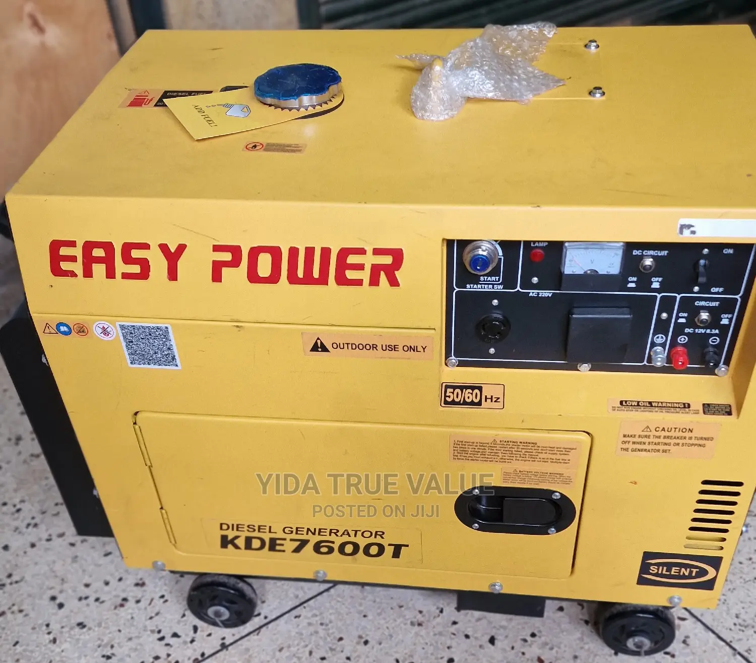 Generator Super Silent 6kva Easy Power Japan Model