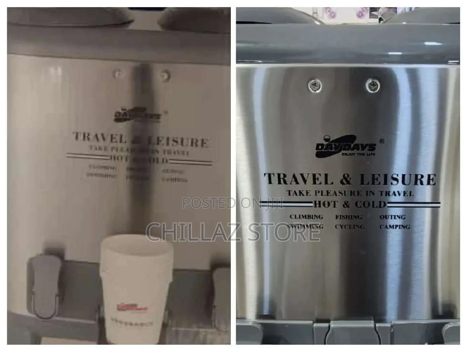 Travel Leisure Double Flask
