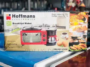 Hoffmans 3.1 Home Breakfast Maker Coffee Frying Pan Bread