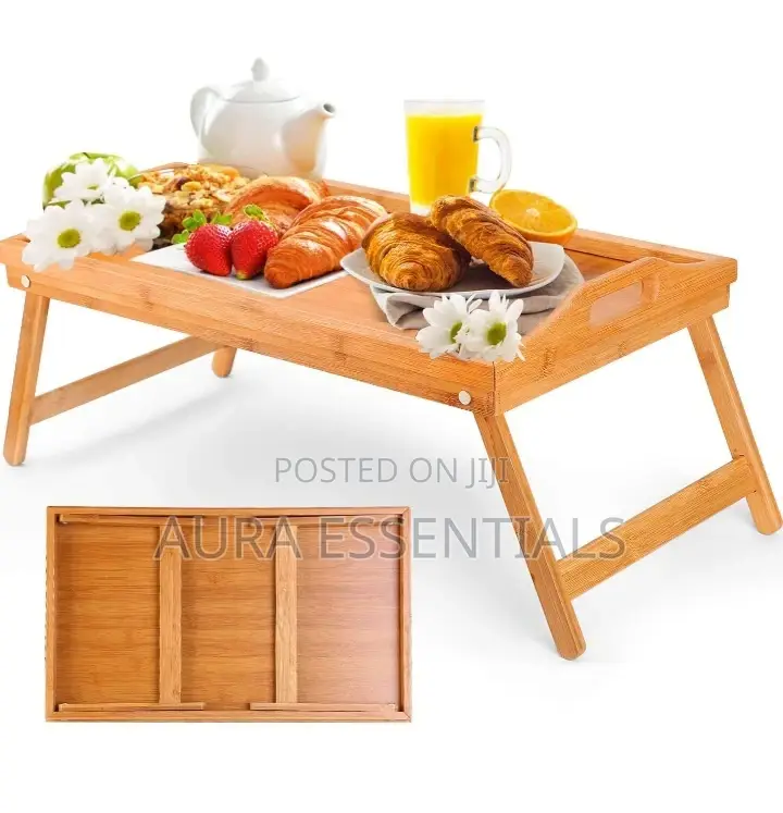 Bamboo Bed Tray Table