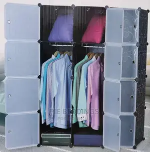 3 Column Plastic Closet