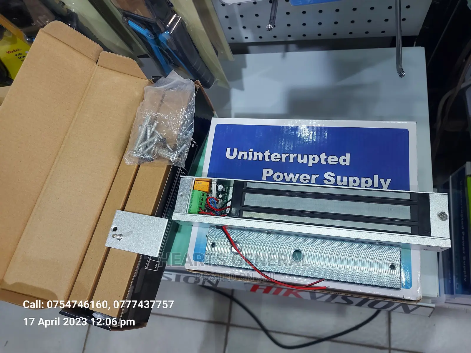 Electric Magnetic Door Lock (280kg 600lbs)