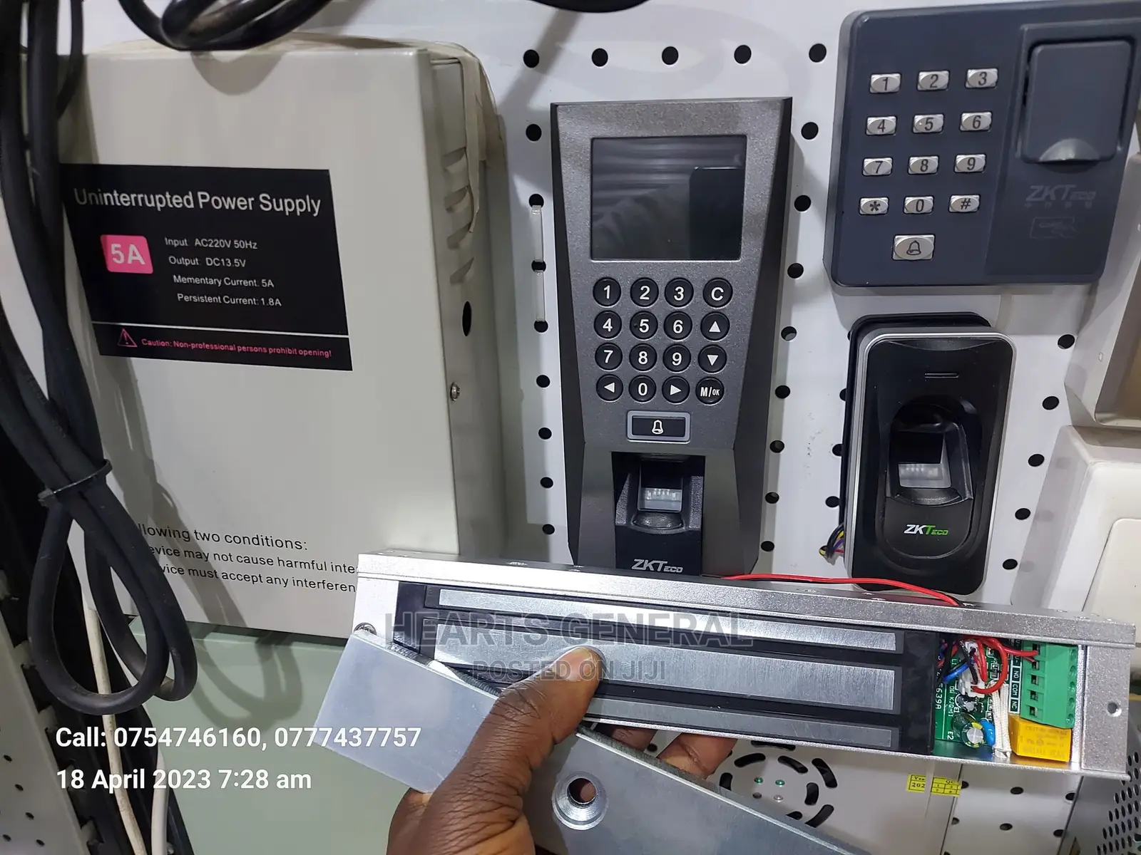 Electric Magnetic Door Lock (280kg 600lbs)