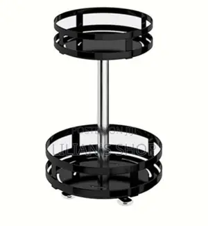 360 Degree Rotation Multifunction Spice Rack 2 Layer