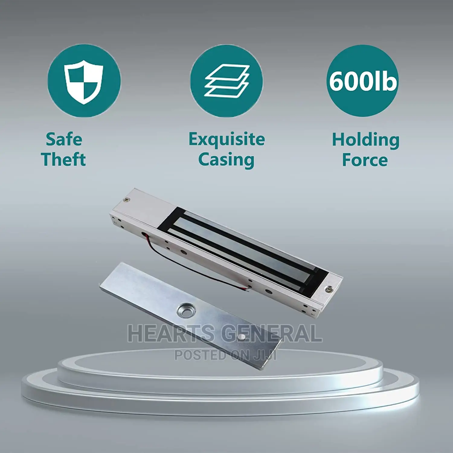 Electric Magnetic Door Lock (280kg 600lbs)