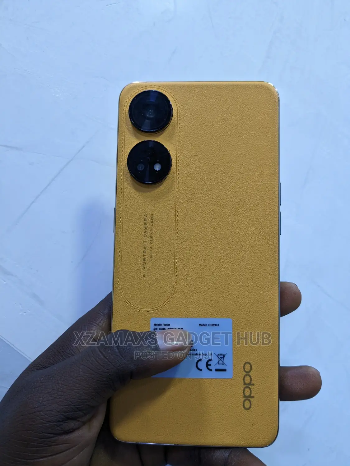 Oppo Reno 8T 256 GB Yellow