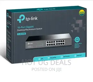 Photo - 16-Port Gigabit Desktop/Rackmount Switch