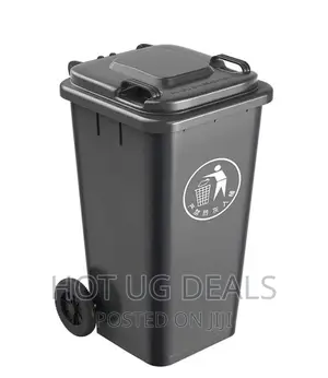 Outdoor 240l Plastic Wheel Dustbin- Grey