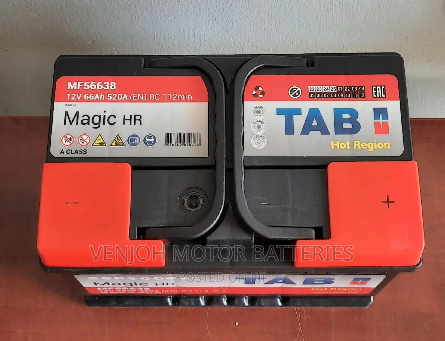 Din66 TAB Made in Europe Car Battery