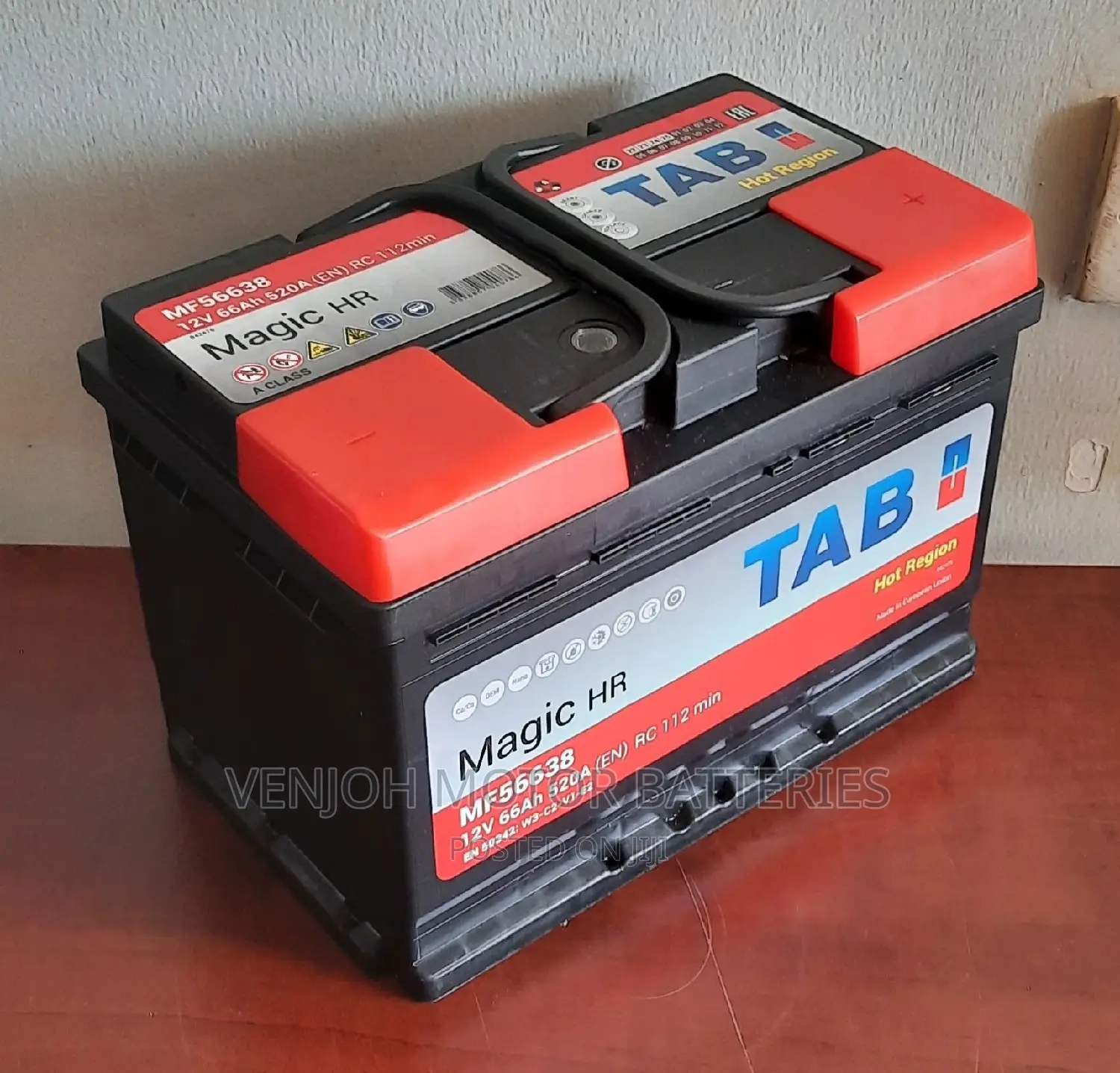 Din66 TAB Made in Europe Car Battery