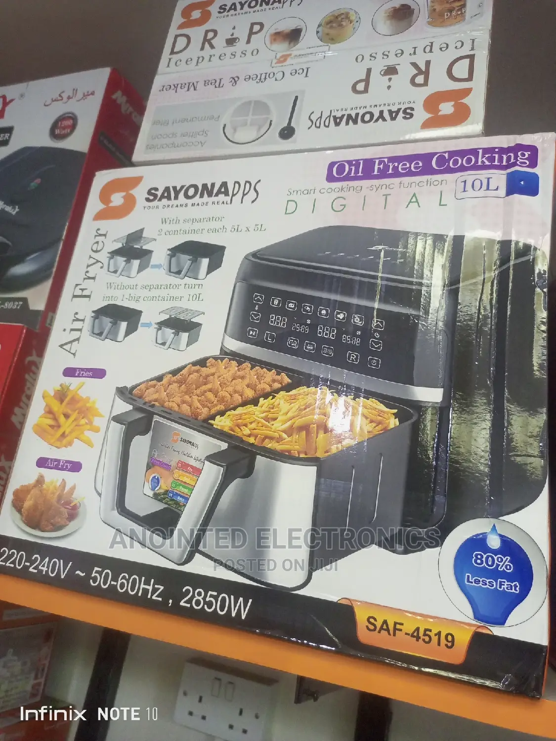 Digital Air Fryer Sayona