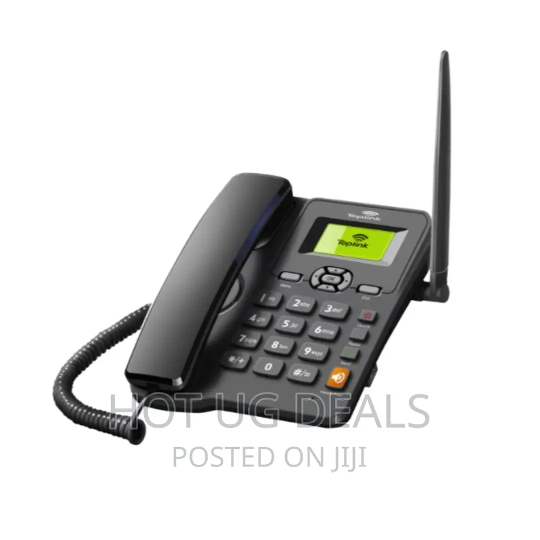 Top Link Fixed Wireless Phone – GSM FWP 6588- Black