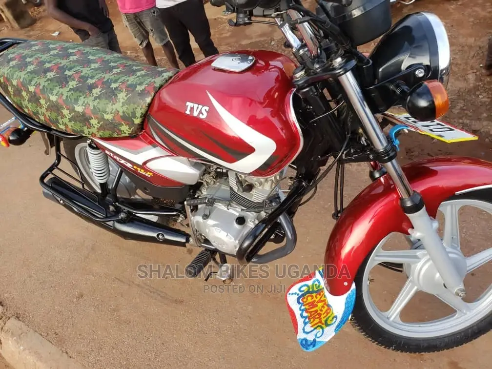 TVS HLX 125 2018 Red