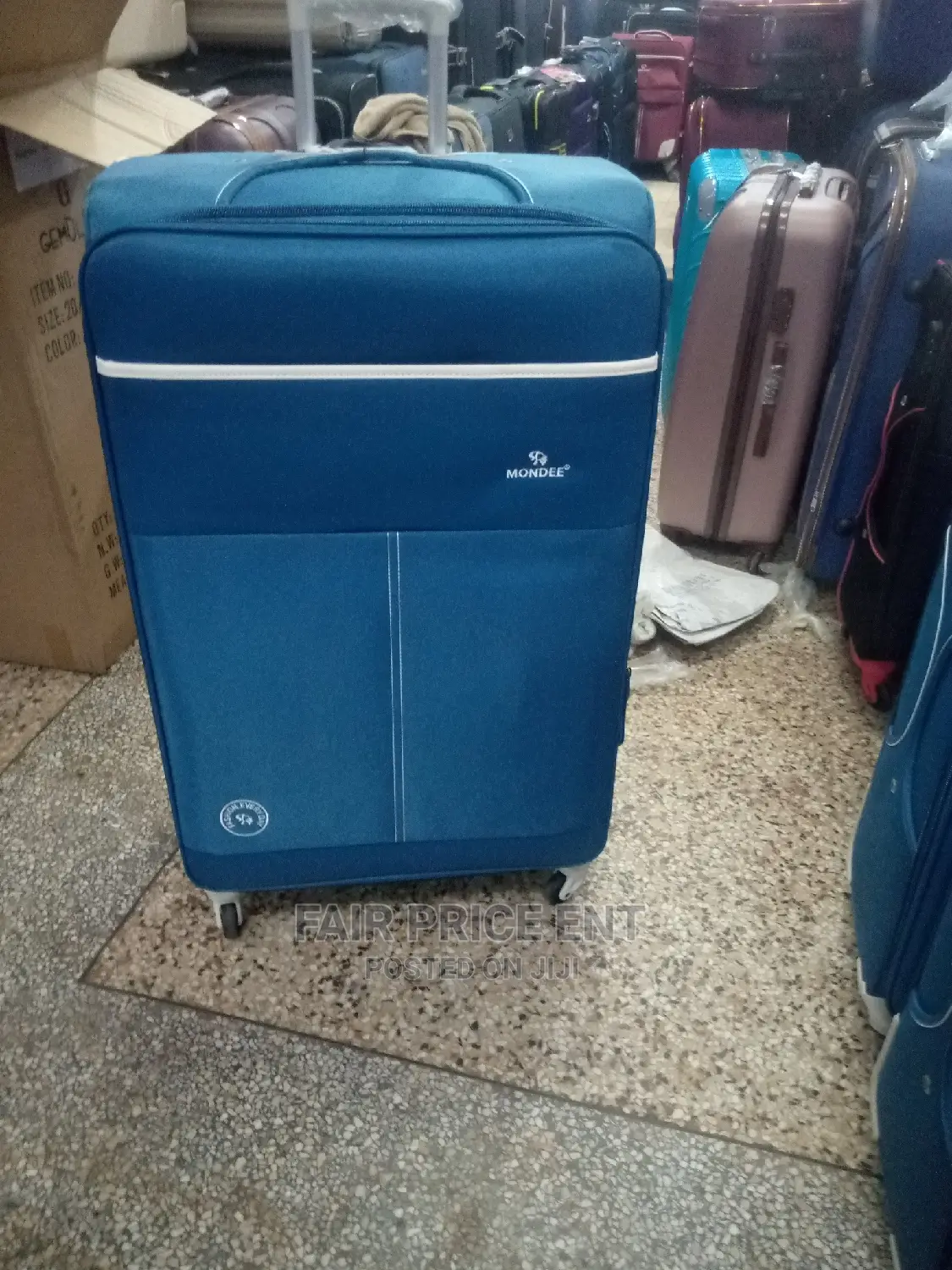 Original Cloth Suitcases,Small.( Black)