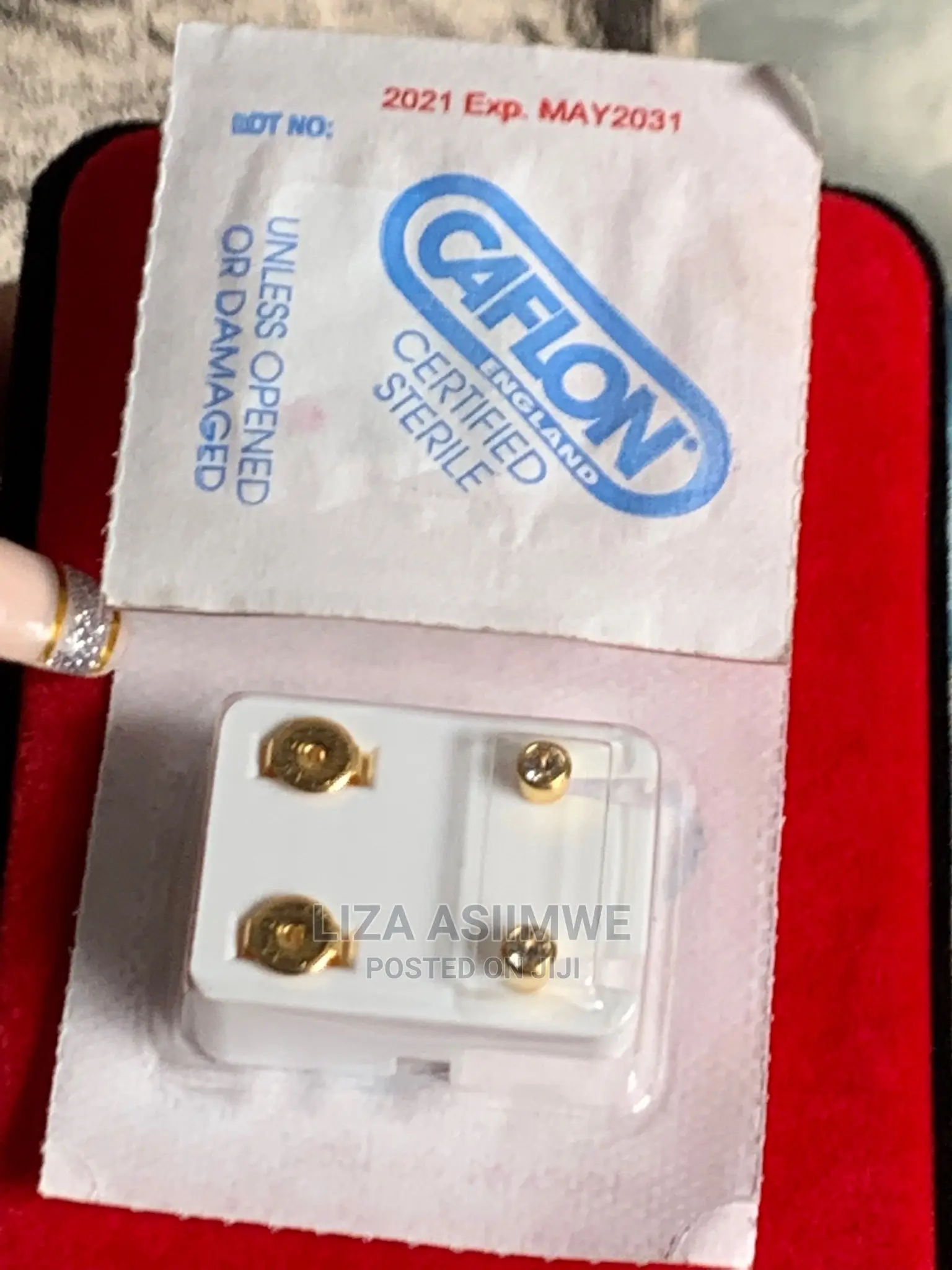 England Earpins Available
