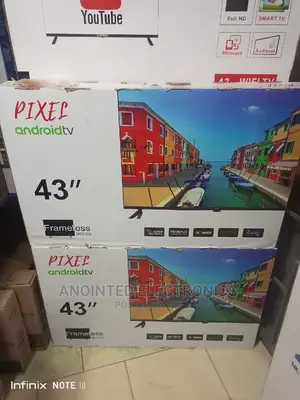 Pixel Flameless Android Tv 43"