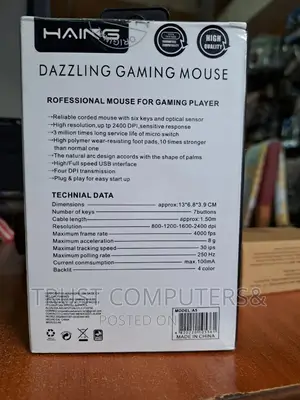 Gaming Wired Mouse A5