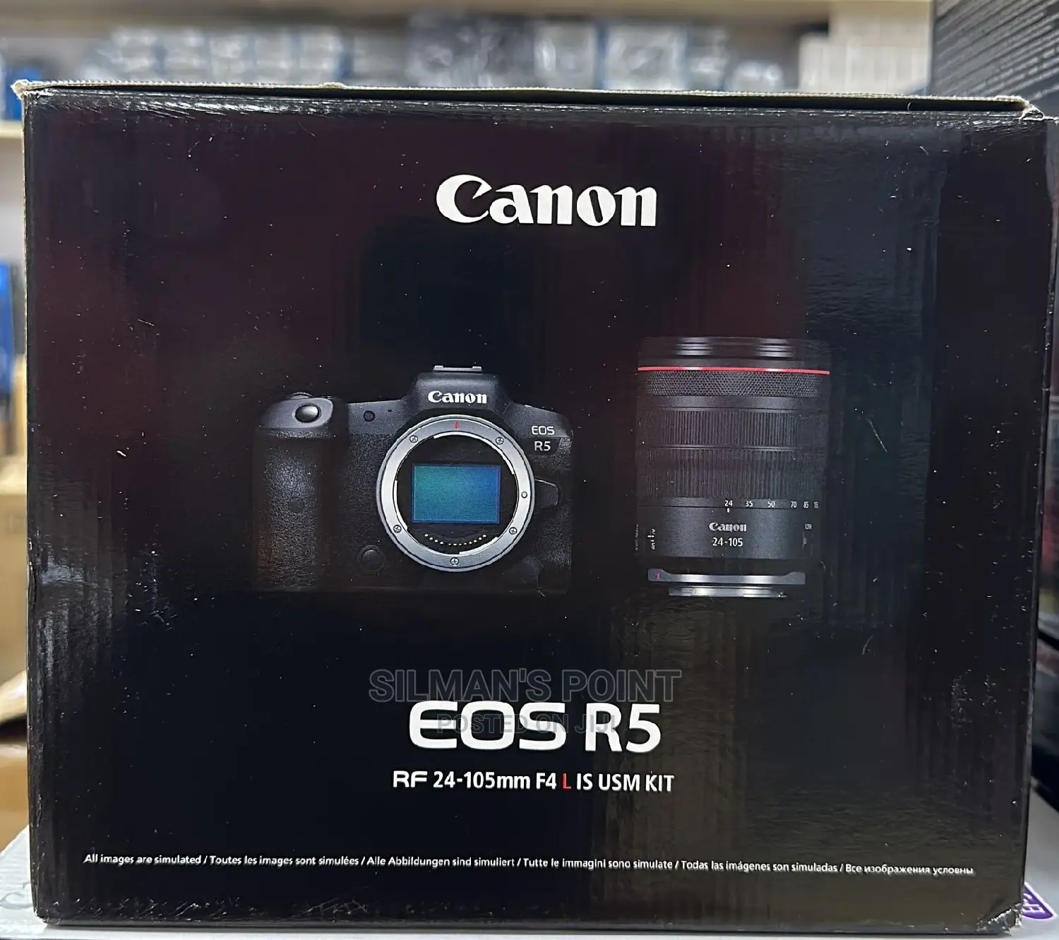 CANON EOS R5 Body PLUS 24-105mm Lens