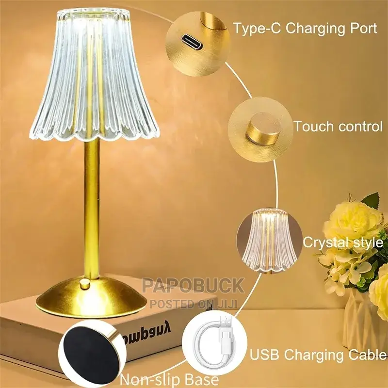 Rechargeable Bedside/ Table Lamp