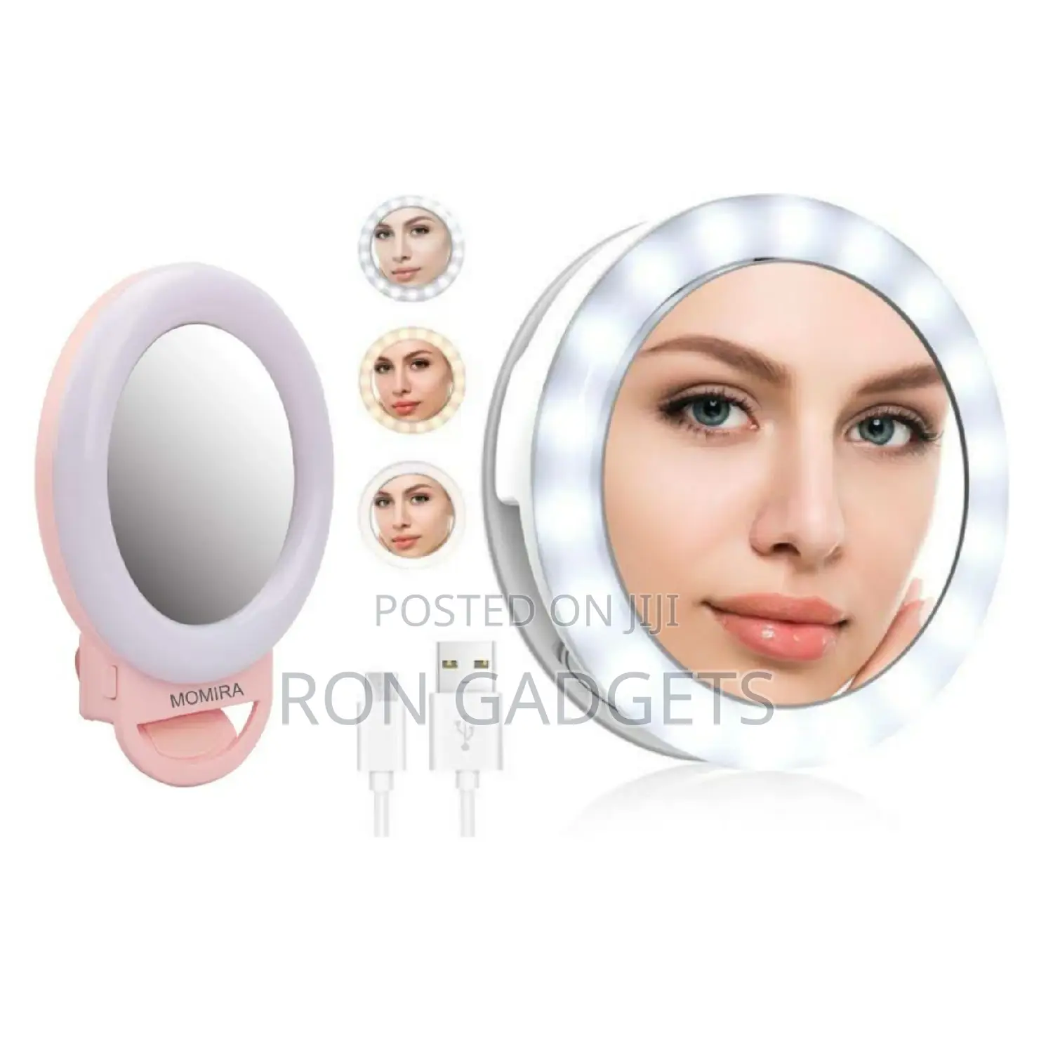 Selfie Ringlight With Mirror