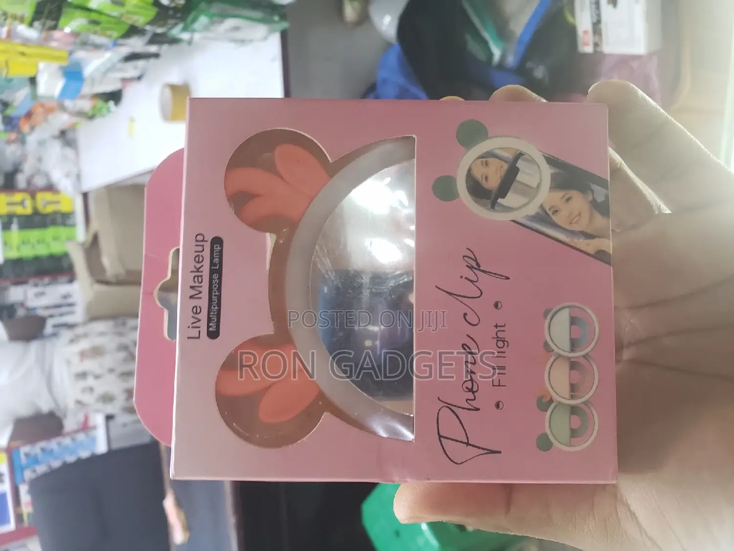 Selfie Ringlight With Mirror