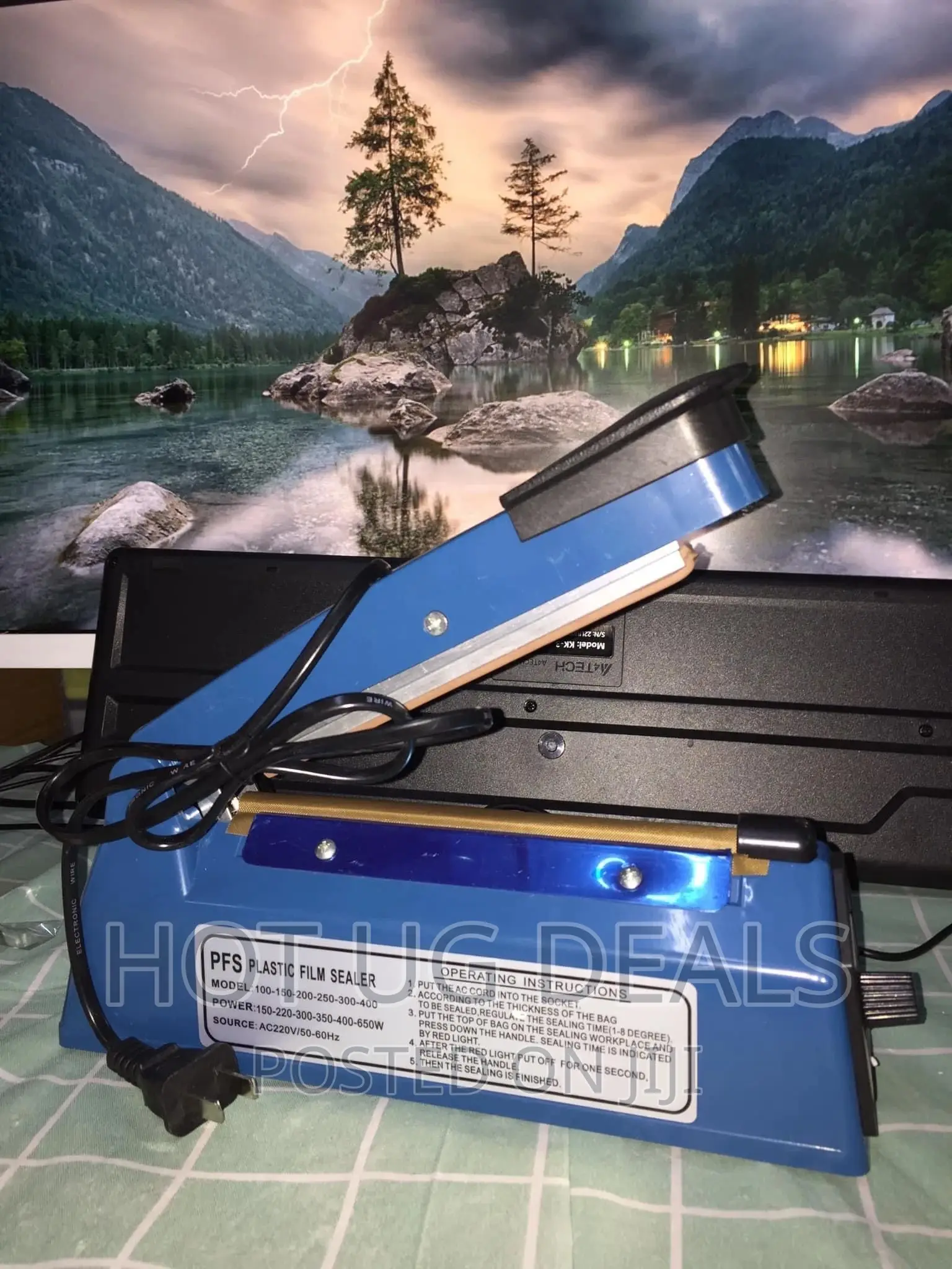 Impulse Heat Sealer 300mm – Blue