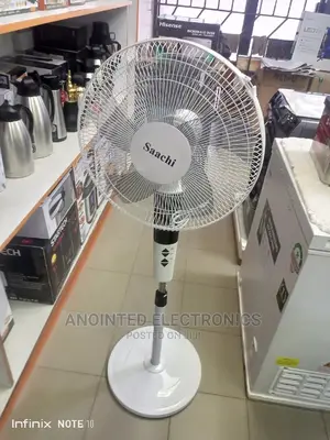 Sachi Stand Fans With a Remote