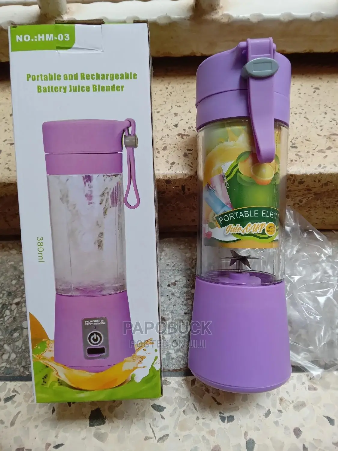 Portable Personal Rechargeable Blender