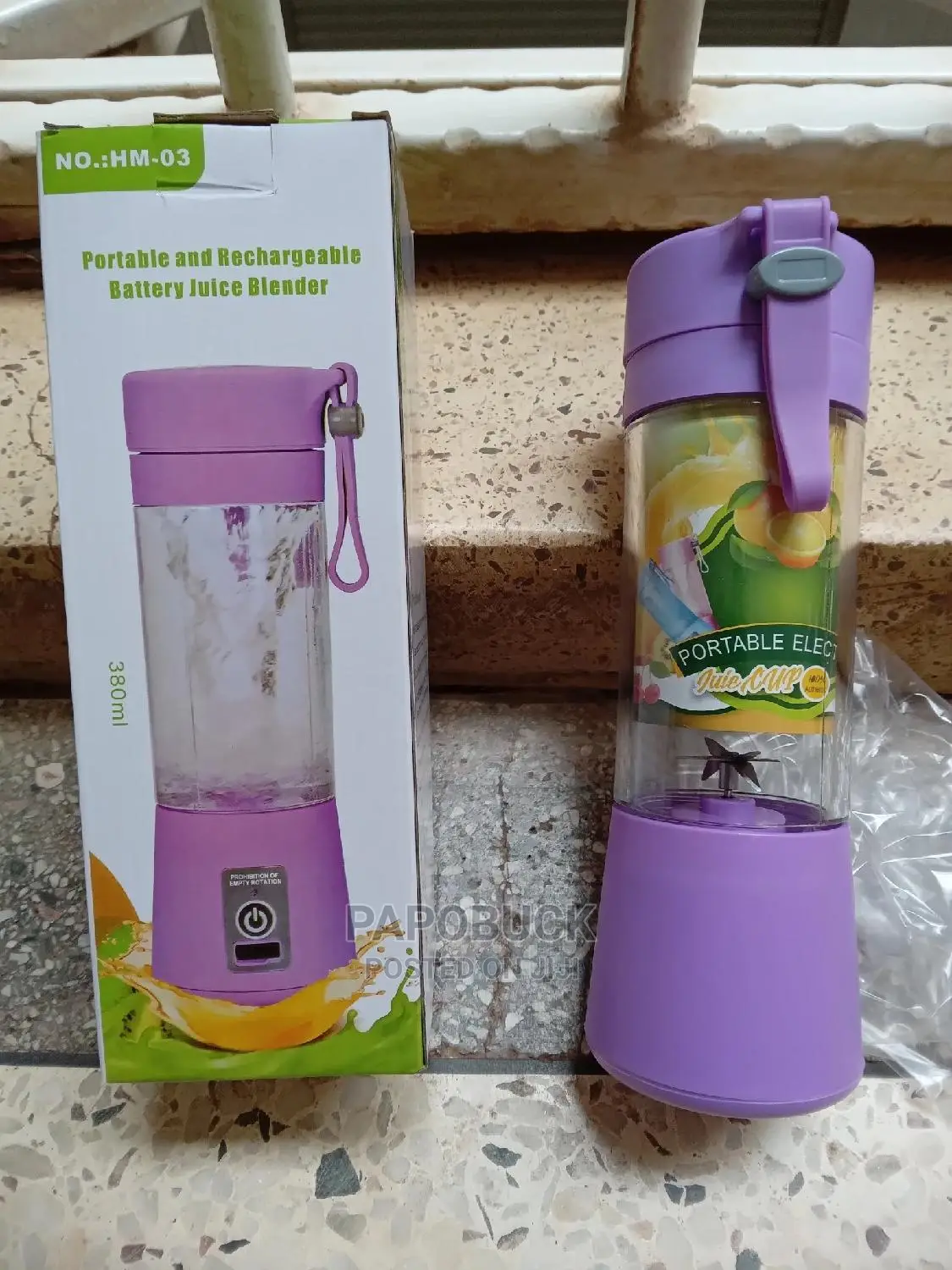 Portable Personal Rechargeable Blender