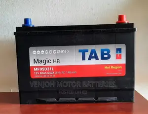 80 AH Car Battery Made in Europe