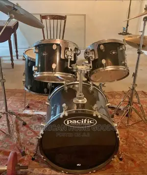 Pacific 5 Piece Drum Set With Cymbals Included
