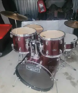 Pacific 5 Piece Drum Set With Cymbals Included