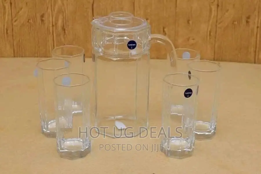 Luminarc 1jug 6 Glasses Juice /Water Set-Colorless- Clear