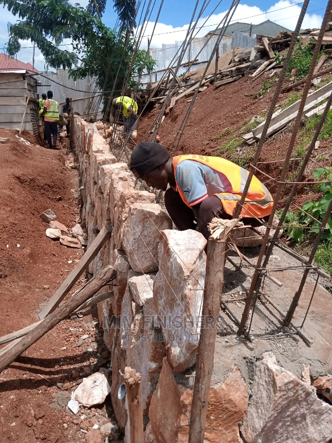 Retaining Wall Building