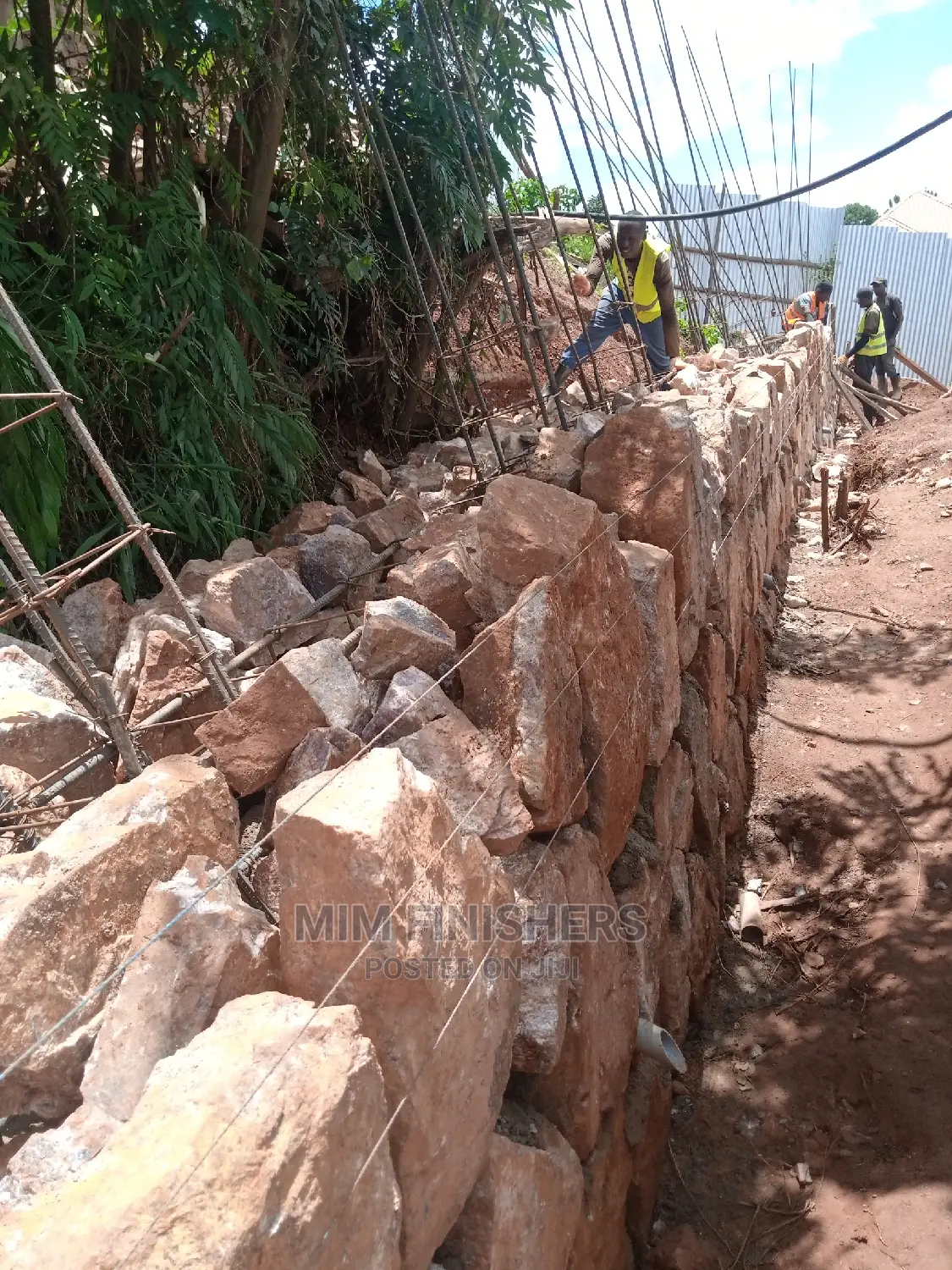 Retaining Wall Building