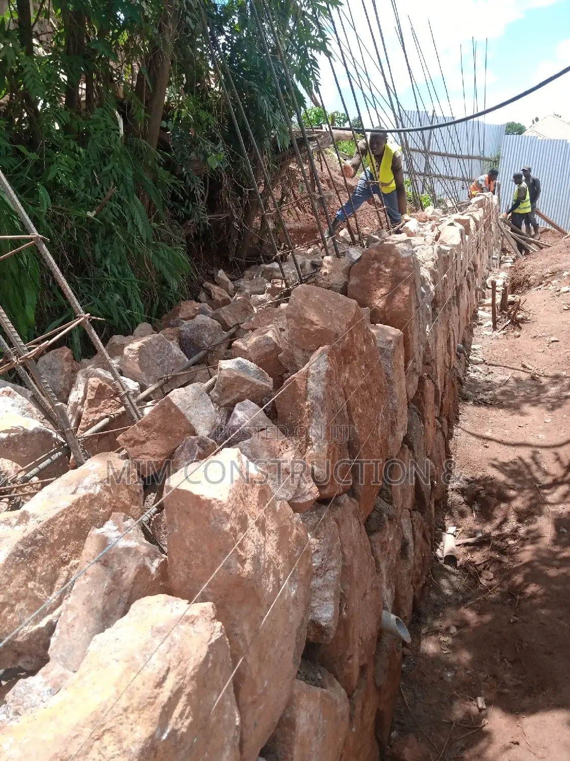 Retaining Wall Building