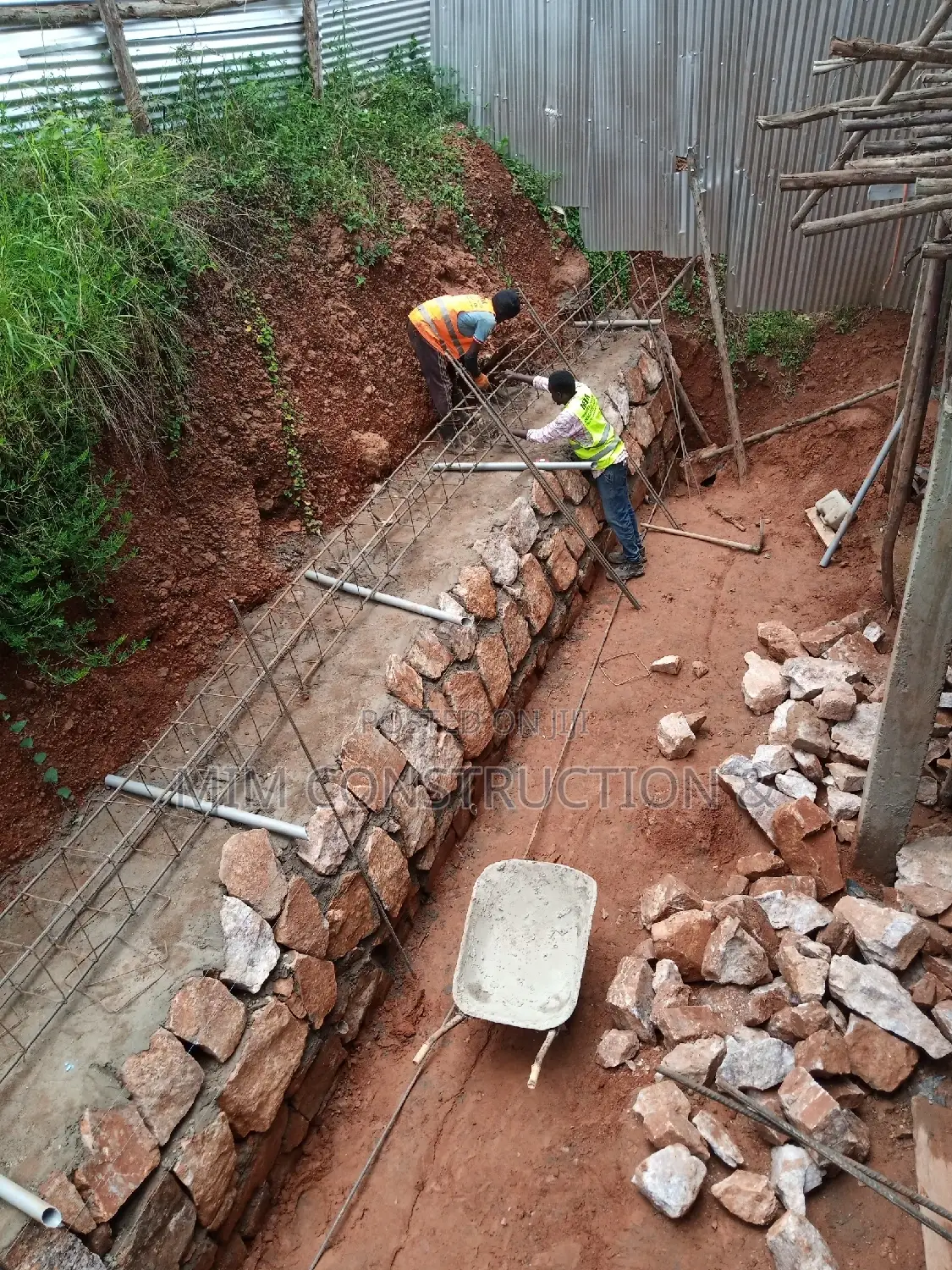 Retaining Wall Building