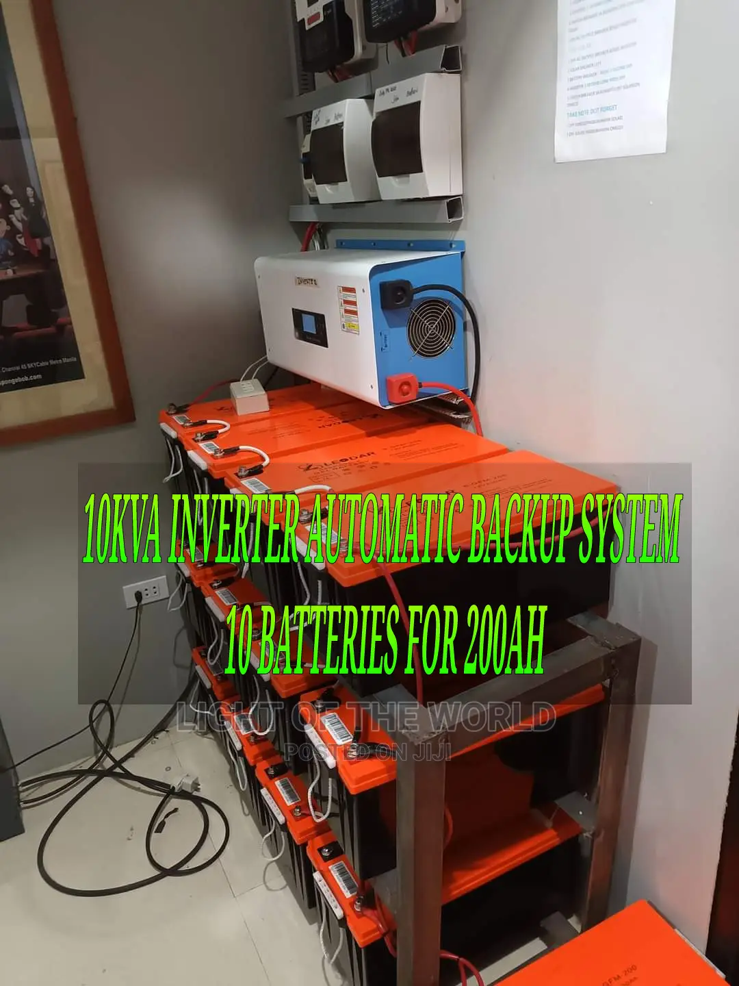 10kva Automatic Backup System